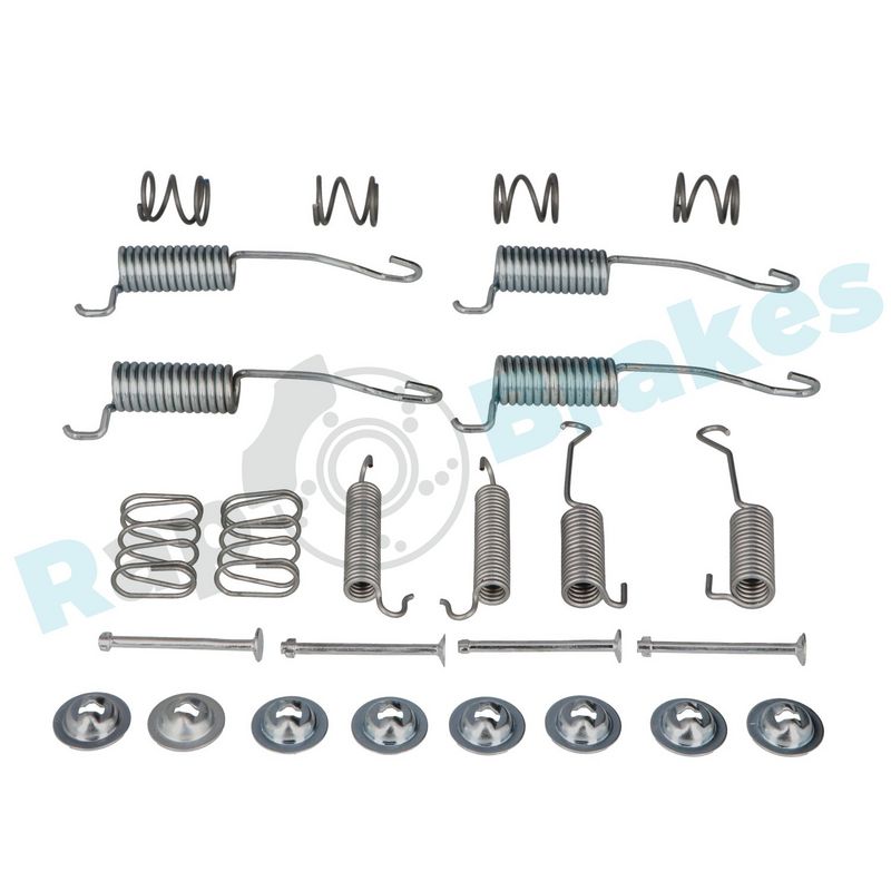 Priedų komplektas, stabdžių trinkelės RAP BRAKES R-T0191