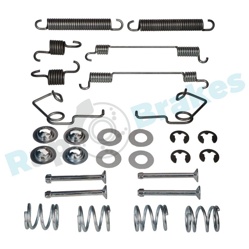 Priedų komplektas, stabdžių trinkelės RAP BRAKES R-T0198