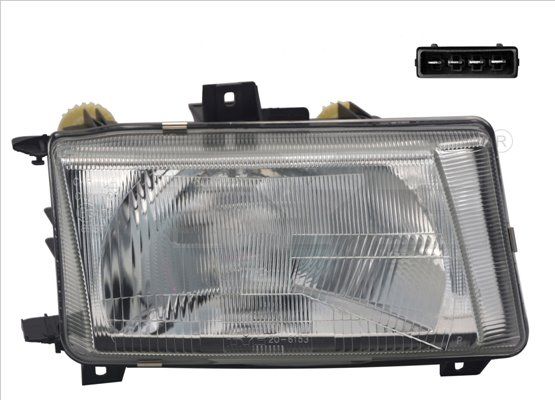 Headlight TYC 20-6153-05-2