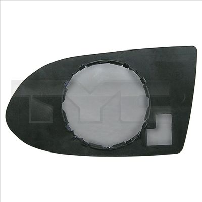Mirror Glass, exterior mirror TYC 325-0133-1