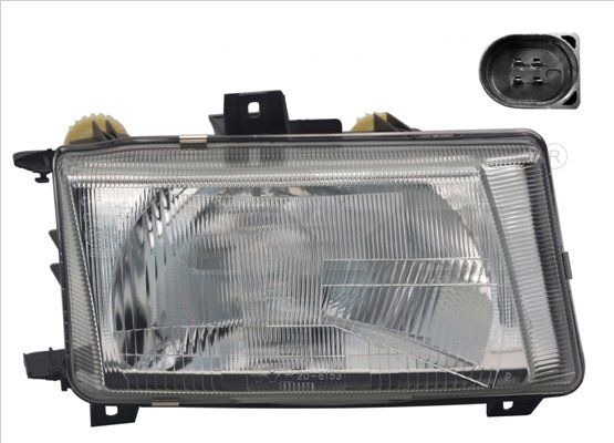 Headlight TYC 20-6154-15-2