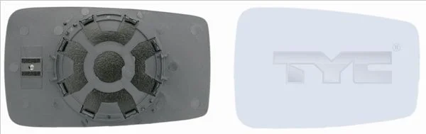 Veidrodėlio stiklas, išorinis veidrodėlis TYC 302-0001-1