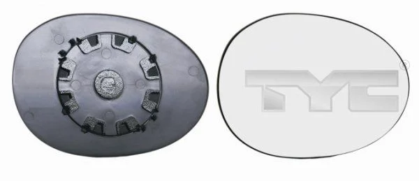 Veidrodėlio stiklas, išorinis veidrodėlis TYC 305-0116-1
