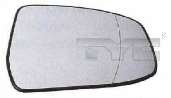Veidrodėlio stiklas, išorinis veidrodėlis TYC 310-0118-1