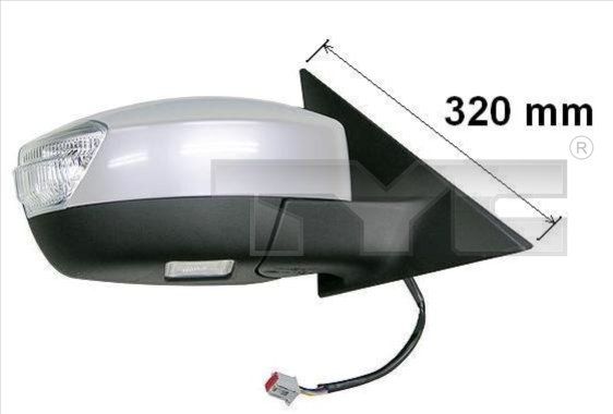 Išorinis veidrodėlis TYC 310-0126
