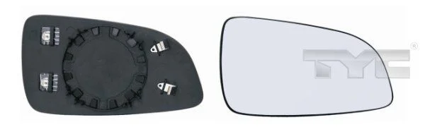 Veidrodėlio stiklas, išorinis veidrodėlis TYC 325-0060-1