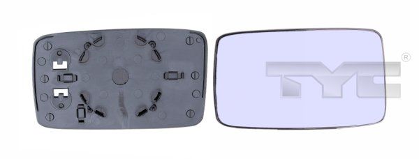 Mirror Glass, exterior mirror TYC 337-0004-1