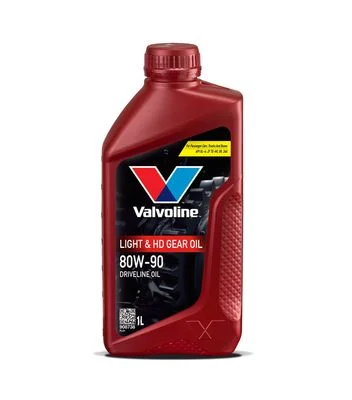 Ašies krumpliaračio alyva LIGHT AND HEAVY DUTY GEAR OIL 80W-90 VALVOLINE 908738