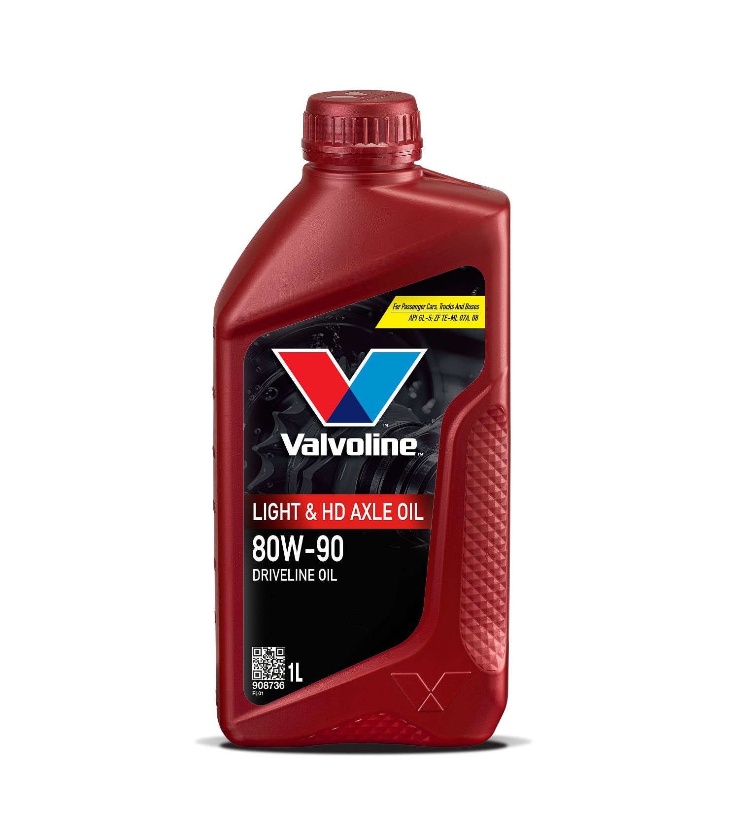 Ašies krumpliaračio alyva LIGHT AND HEAVY DUTY AXLE OIL 80W-90 VALVOLINE VLE908736