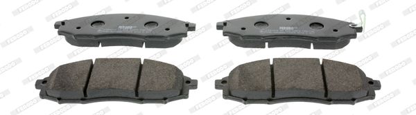 Brake Pad Set, disc brake FERODO FDB1745