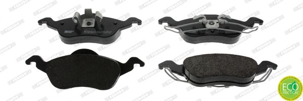 Brake Pad Set, disc brake FERODO FDB1318