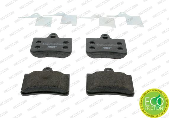 Brake Pad Set, disc brake FERODO FDB1413