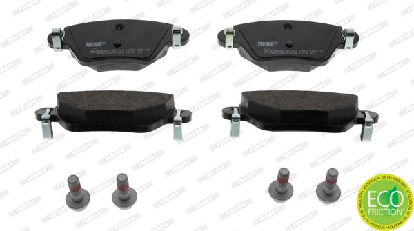 Brake Pad Set, disc brake FERODO FDB1416