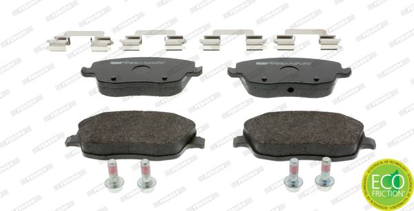 Brake Pad Set, disc brake FERODO FDB1419