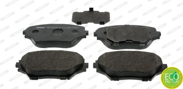 Brake Pad Set, disc brake FERODO FDB1514