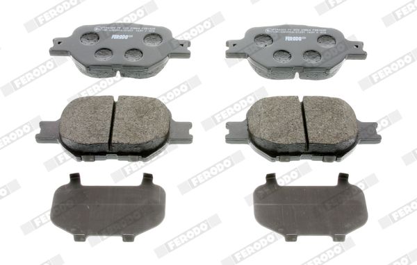 Brake Pad Set, disc brake FERODO FDB1528