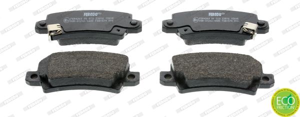 Brake Pad Set, disc brake FERODO FDB1574