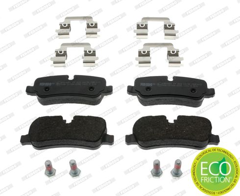 Brake Pad Set, disc brake FERODO FDB1613