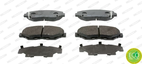 Brake Pad Set, disc brake FERODO FDB1658