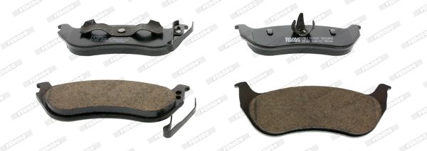 Brake Pad Set, disc brake FERODO FDB1660