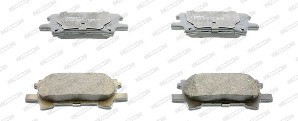 Brake Pad Set, disc brake FERODO FDB1731