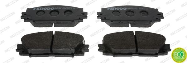 Brake Pad Set, disc brake FERODO FDB1829