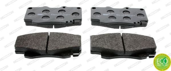 Brake Pad Set, disc brake FERODO FDB1852