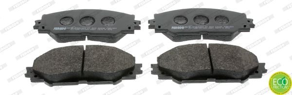 Brake Pad Set, disc brake FERODO FDB1891