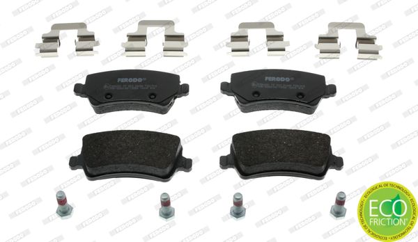 Brake Pad Set, disc brake FERODO FDB1918