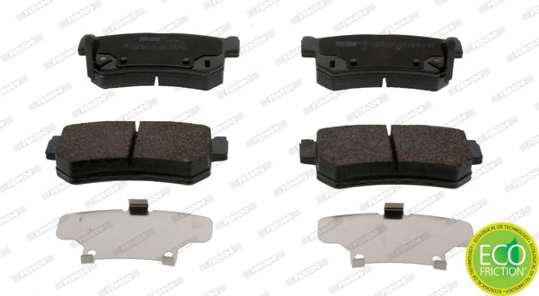 Brake Pad Set, disc brake FERODO FDB1937