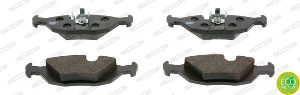 Brake Pad Set, disc brake FERODO FDB296