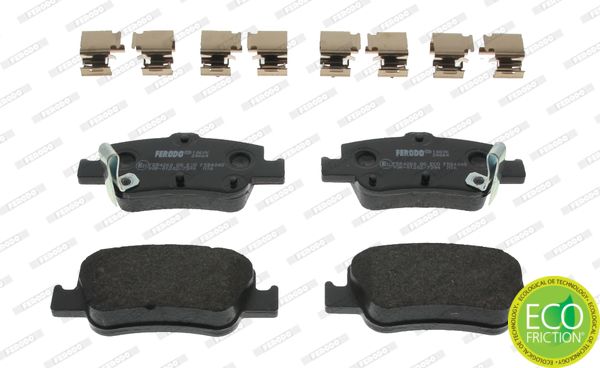 Brake Pad Set, disc brake FERODO FDB4048