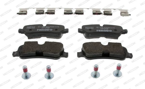 Brake Pad Set, disc brake FERODO FDB4105