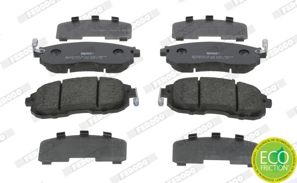 Brake Pad Set, disc brake FERODO FDB4148