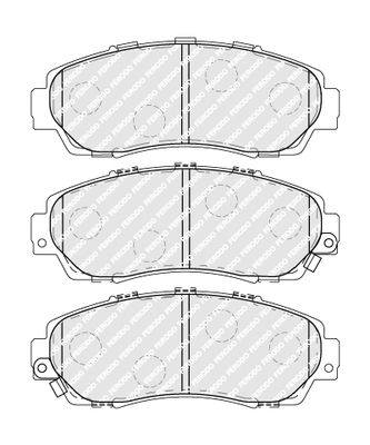 Brake Pad Set, disc brake FERODO FDB4161