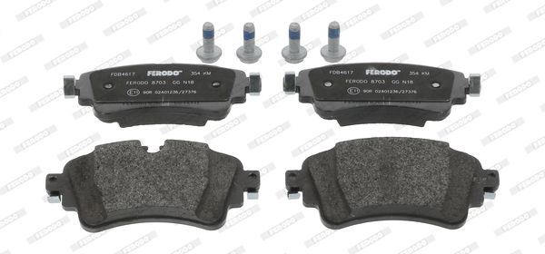 Brake Pad Set, disc brake FERODO FDB4617