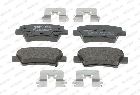 Brake Pad Set, disc brake FERODO FDB4833