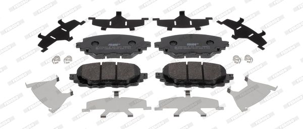 Brake Pad Set, disc brake FERODO FDB4873