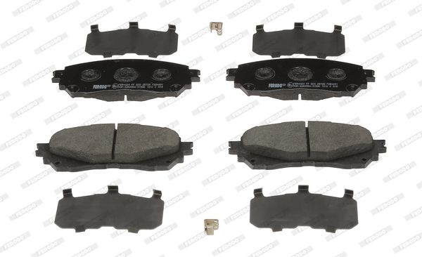 Brake Pad Set, disc brake FERODO FDB4891