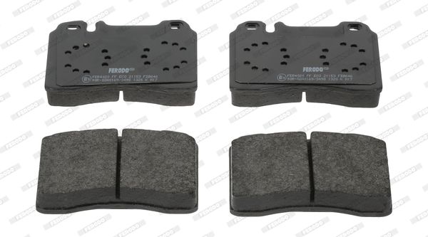 Brake Pad Set, disc brake FERODO FDB646