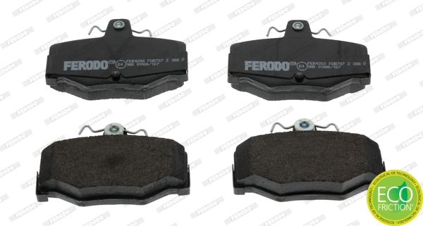 Brake Pad Set, disc brake FERODO FDB707