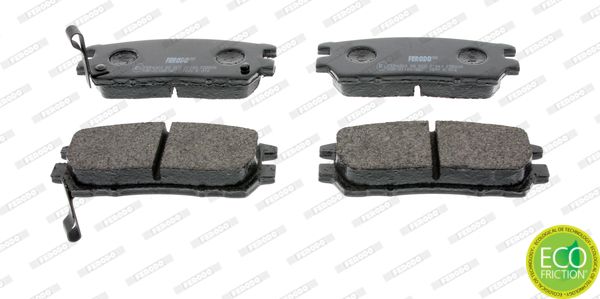 Brake Pad Set, disc brake FERODO FDB804