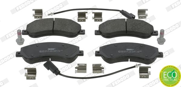 Brake Pad Set, disc brake FERODO FVR1928