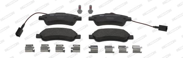 Brake Pad Set, disc brake FERODO FVR4910