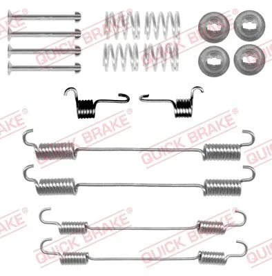 Priedų komplektas, stabdžių trinkelės quick brake 105-0079