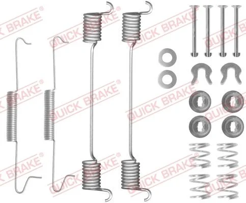 Priedų komplektas, stabdžių trinkelės quick brake 105-0525