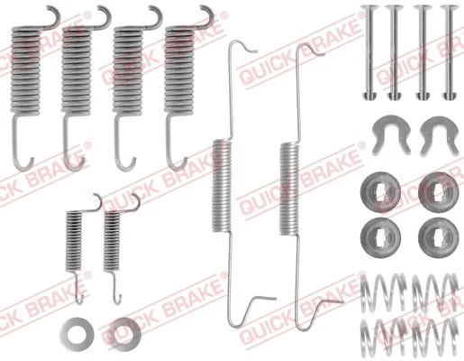 Priedų komplektas, stabdžių trinkelės quick brake 105-0526