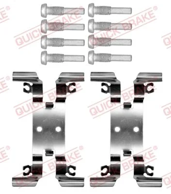 Priedų komplektas, diskinių stabdžių trinkelės quick brake 109-0207