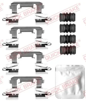 Priedų komplektas, diskinių stabdžių trinkelės quick brake 109-0210