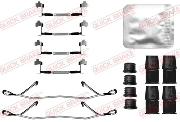 Accessory Kit, disc brake pad QUICK BREAK 109-0216